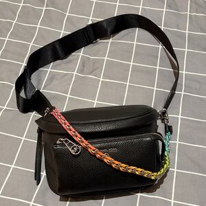 Michael Kors slater sling pack with Multicolor Braided Strap